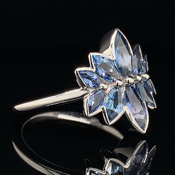 Custom Marquise Yogo Sapphire Fashion Ring Image 3 Geralds Jewelry Oak Harbor, WA