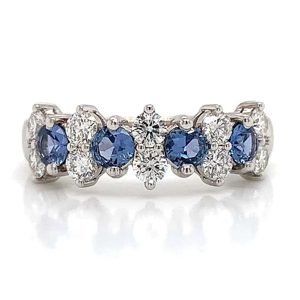 Ladies Yogo Sapphire and Diamond Ring Image 4 Geralds Jewelry Oak Harbor, WA