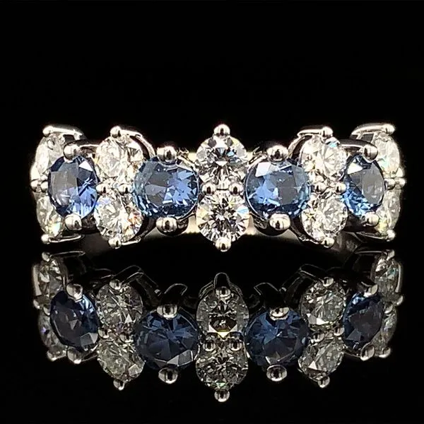 Ladies Yogo Sapphire and Diamond Ring Geralds Jewelry Oak Harbor, WA
