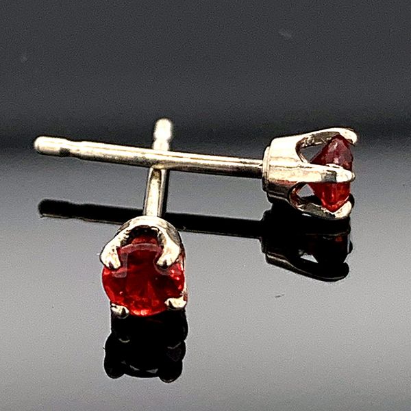 Sterling Silver Fire Ruby Earrings Geralds Jewelry Oak Harbor, WA