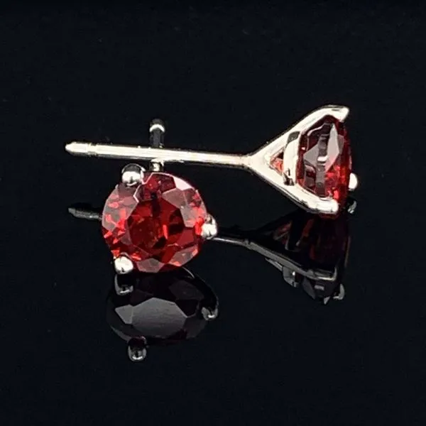 1.29Ct Total Weight Garnet Stud Earrings Geralds Jewelry Oak Harbor, WA