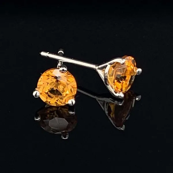 Citrine Stud Earrings Geralds Jewelry Oak Harbor, WA