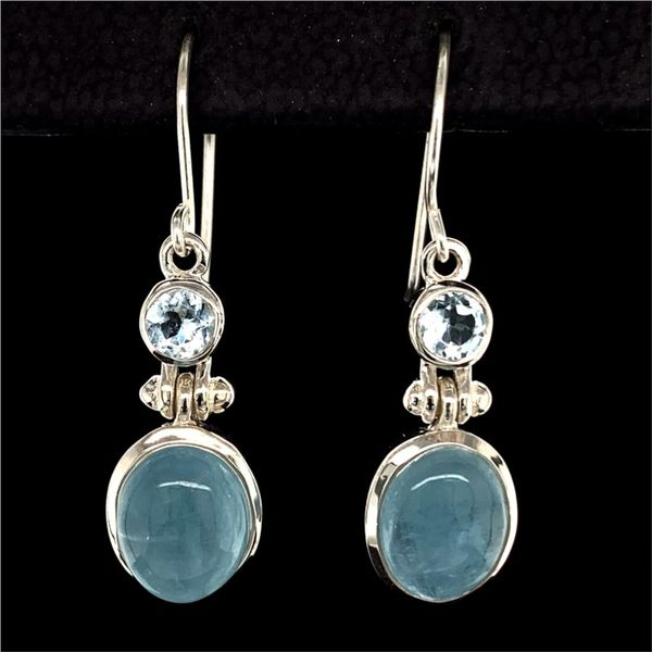 Aquamarine Drop Earrings Geralds Jewelry Oak Harbor, WA