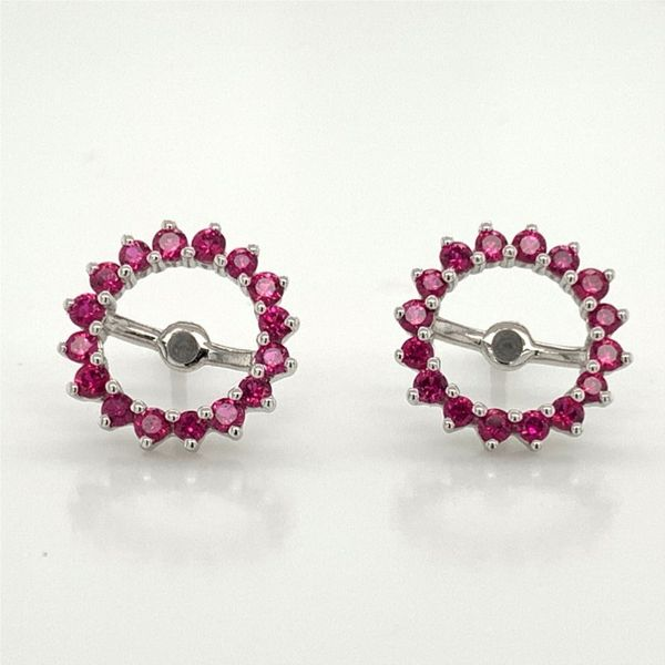 Ruby Earring Jackets Geralds Jewelry Oak Harbor, WA