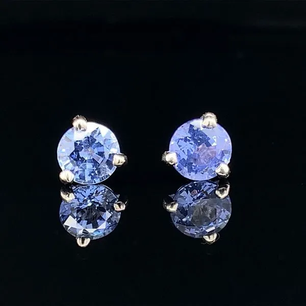 Light Blue Sapphire Stud Earrings Geralds Jewelry Oak Harbor, WA