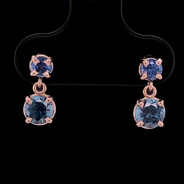 Sapphire And Spinel Drop Earrings Geralds Jewelry Oak Harbor, WA