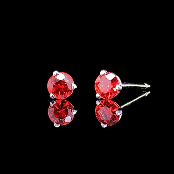 Fire Ruby Stud Earrings, .29Ctw Geralds Jewelry Oak Harbor, WA
