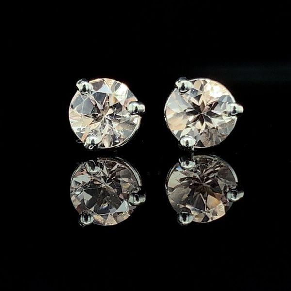 Morganite Stud Earrings Geralds Jewelry Oak Harbor, WA