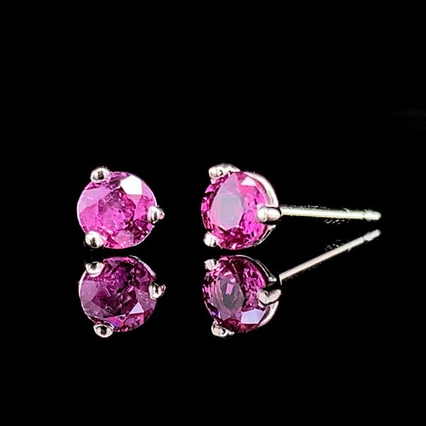 Ruby Stud Earrings, .36Ctw Geralds Jewelry Oak Harbor, WA