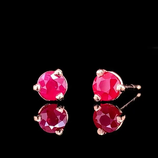 Ruby Stud Earrings, .25Ctw Geralds Jewelry Oak Harbor, WA