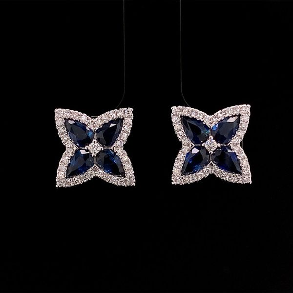 Sapphire And Diamond Earrings Geralds Jewelry Oak Harbor, WA