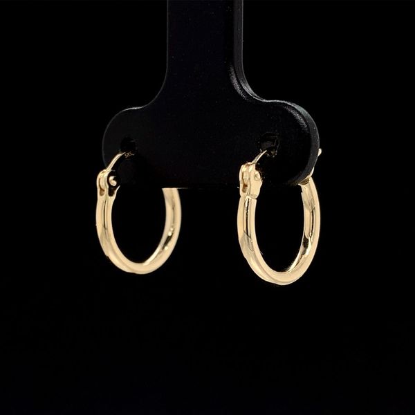 Aquamarine and Diamond Dangle Earrings Image 3 Geralds Jewelry Oak Harbor, WA