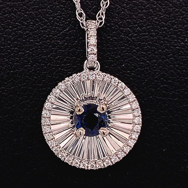 Sapphire And Diamond Pendant Geralds Jewelry Oak Harbor, WA