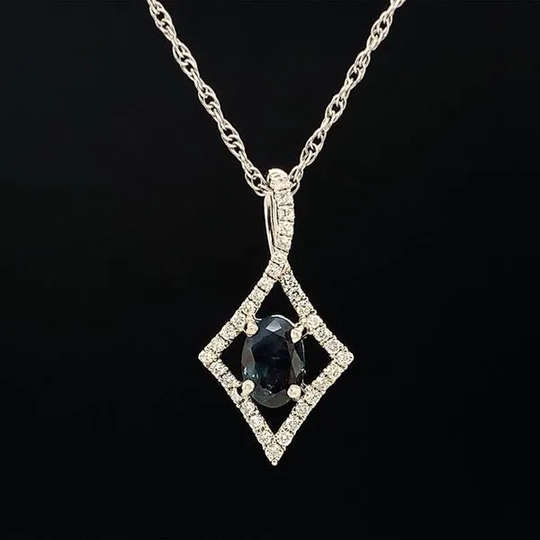 Alexandrite And Diamond Pendant Geralds Jewelry Oak Harbor, WA