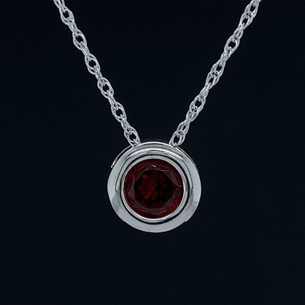 Garnet Slide Pendant Geralds Jewelry Oak Harbor, WA
