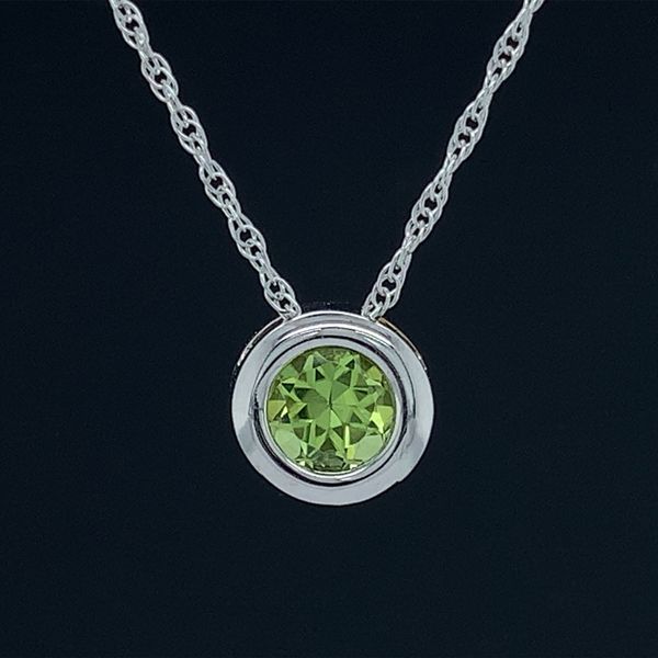 Peridot Slide Pendant Geralds Jewelry Oak Harbor, WA