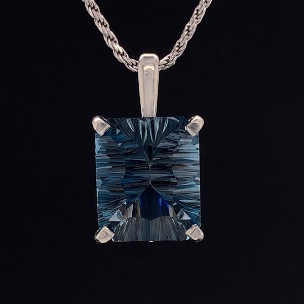 6.44Ct Fantasy Cut London Blue Topaz Geralds Jewelry Oak Harbor, WA