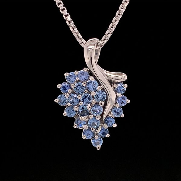 Cluster Style Yogo Sapphire Fashion Pendant Geralds Jewelry Oak Harbor, WA