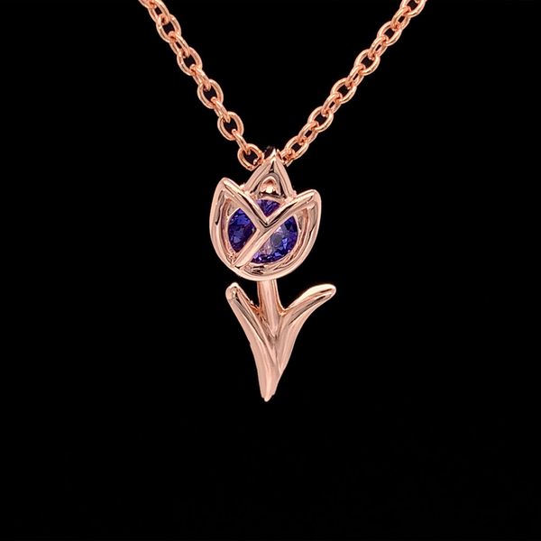 Tanzanite Tulip Pendant Geralds Jewelry Oak Harbor, WA