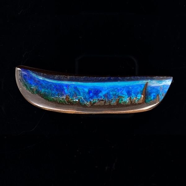 20.50Ct Natural Australian Boulder Opal Geralds Jewelry Oak Harbor, WA