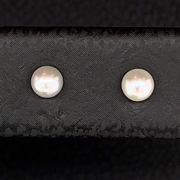 3mm Cultured Pearl Earrings Image 2 Geralds Jewelry Oak Harbor, WA