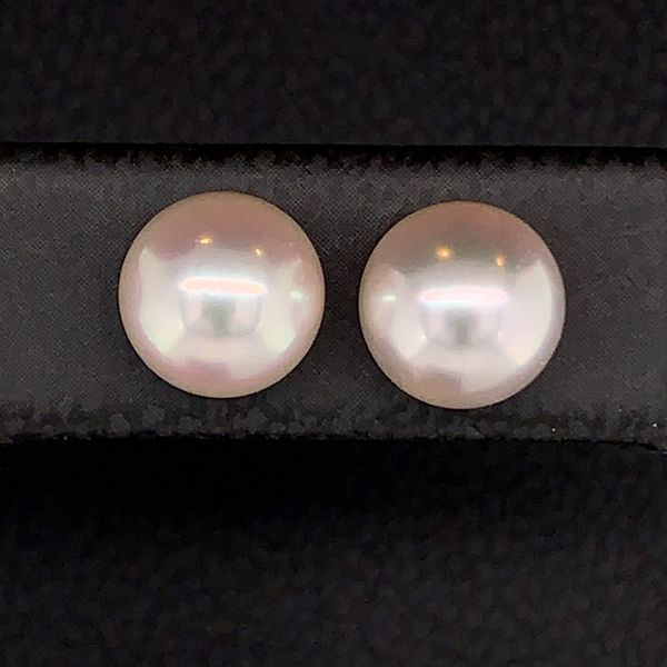 7Mm Cultured Pearl Stud Earrings Image 2 Geralds Jewelry Oak Harbor, WA