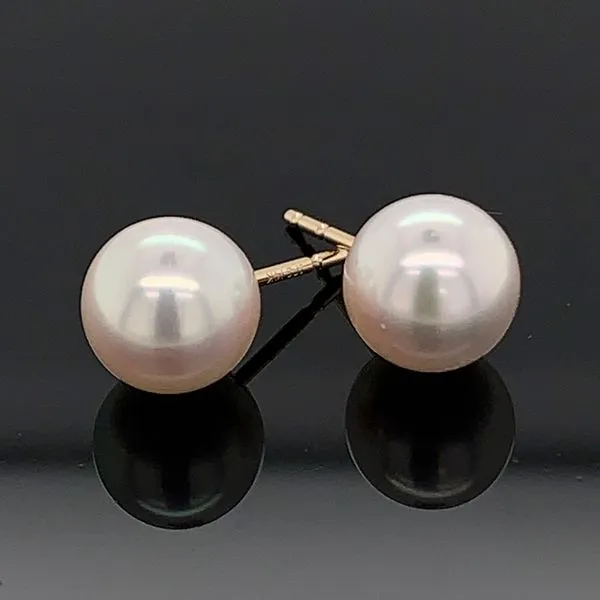 7Mm Cultured Pearl Stud Earrings Geralds Jewelry Oak Harbor, WA