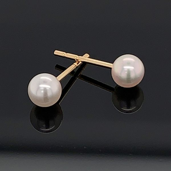 4Mm Cultured Pearl Stud Earrings Geralds Jewelry Oak Harbor, WA