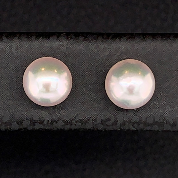 5mm Akoya Pearl Stud Earrings Image 2 Geralds Jewelry Oak Harbor, WA