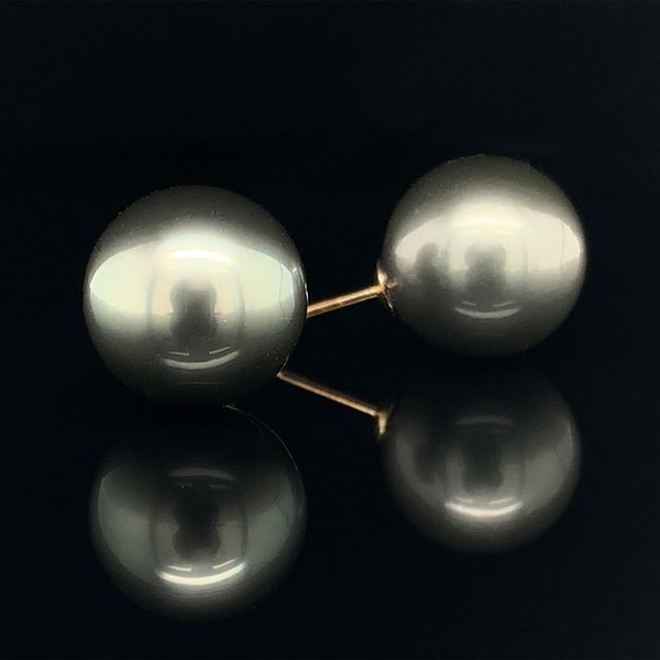 Tahitian Pearl Stud Earrings Geralds Jewelry Oak Harbor, WA