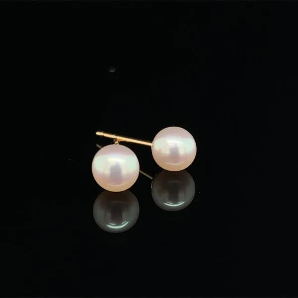 3mm-3.9mm Cultured Pearl Stud Earrings Geralds Jewelry Oak Harbor, WA