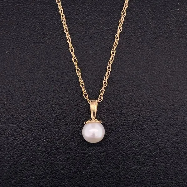 5 X 5.5Mm Freshwater Pearl Pendant Geralds Jewelry Oak Harbor, WA