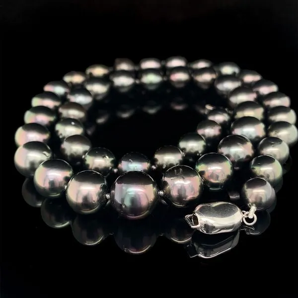 Tapered Peacock Tahitian Pearl Strand Geralds Jewelry Oak Harbor, WA