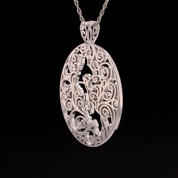Whidbey Island Filigree Pendant Image 3 Geralds Jewelry Oak Harbor, WA