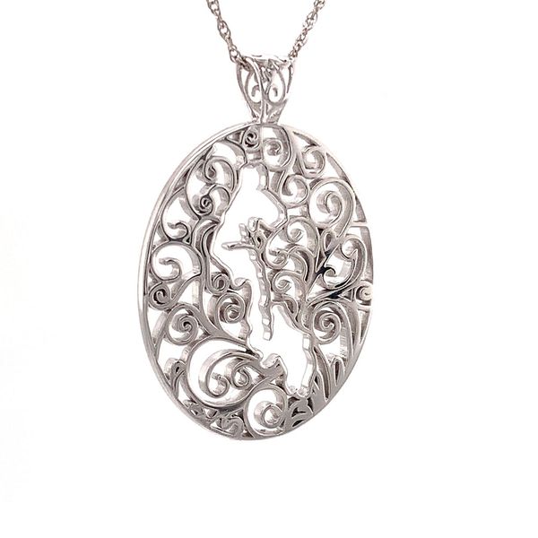 Whidbey Island Filigree Pendant Image 5 Geralds Jewelry Oak Harbor, WA