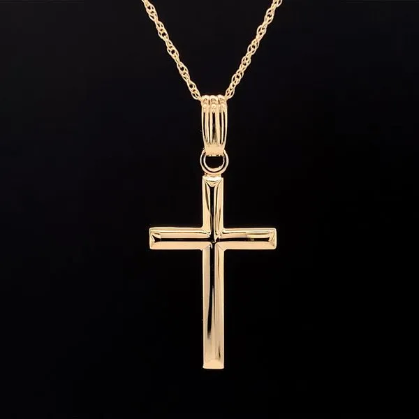 14K Yellow Gold Cross Pendant Geralds Jewelry Oak Harbor, WA