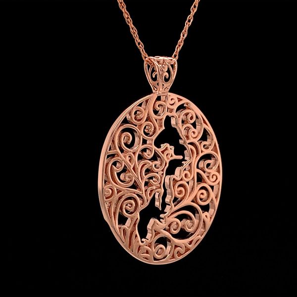 Whidbey Island Filigree Pendant Image 3 Geralds Jewelry Oak Harbor, WA