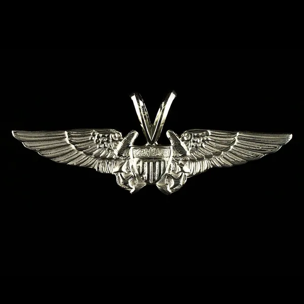 14k NFO Wings Pendant, Sweetheart Size Geralds Jewelry Oak Harbor, WA