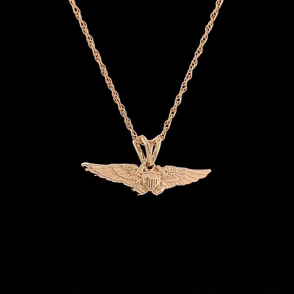 Mini NFO Wings Pendant Image 2 Geralds Jewelry Oak Harbor, WA