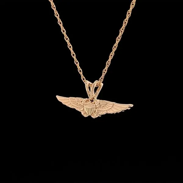 Mini NFO Wings Pendant Image 3 Geralds Jewelry Oak Harbor, WA