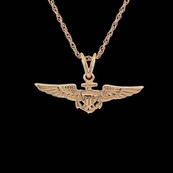 Mini Size Pilot Wings Pendant Geralds Jewelry Oak Harbor, WA