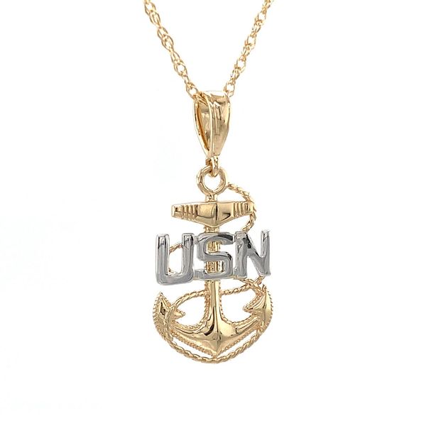 Custom US Navy CPO Pendant Image 5 Geralds Jewelry Oak Harbor, WA