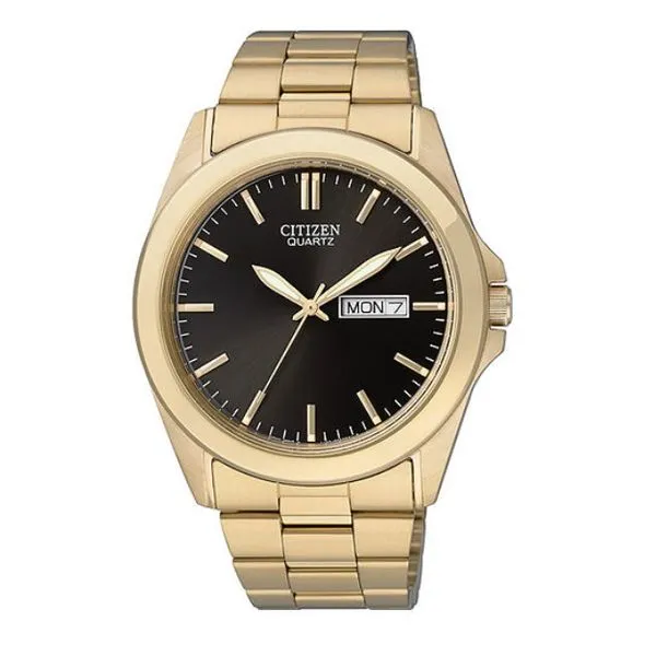 Men's Citizen Yellow Stainless Steel Quartz Watch Geralds Jewelry Oak Harbor, WA