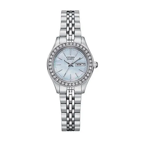 Ladies Citizen Stainless Steel Quartz Watch Geralds Jewelry Oak Harbor, WA