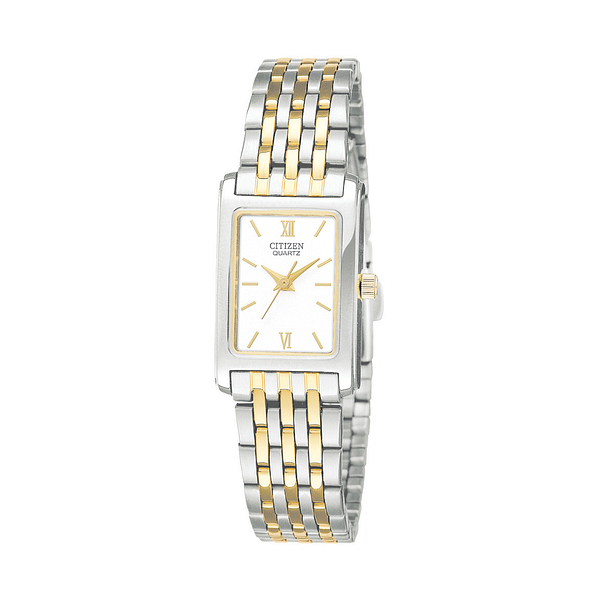 Ladies Citizen Two-Tone Stainless Steel Quartz Watch Geralds Jewelry Oak Harbor, WA