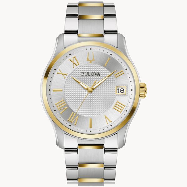 Bulova Classic Wilton Two-Tone Men's Watch Geralds Jewelry Oak Harbor, WA