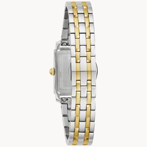 Bulova Sutton Two-Tone Ladies Watch Image 3 Geralds Jewelry Oak Harbor, WA