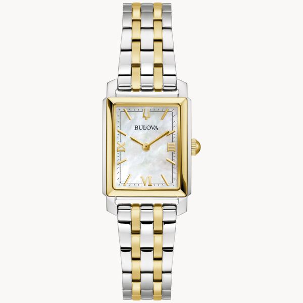 Bulova Sutton Two-Tone Ladies Watch Geralds Jewelry Oak Harbor, WA