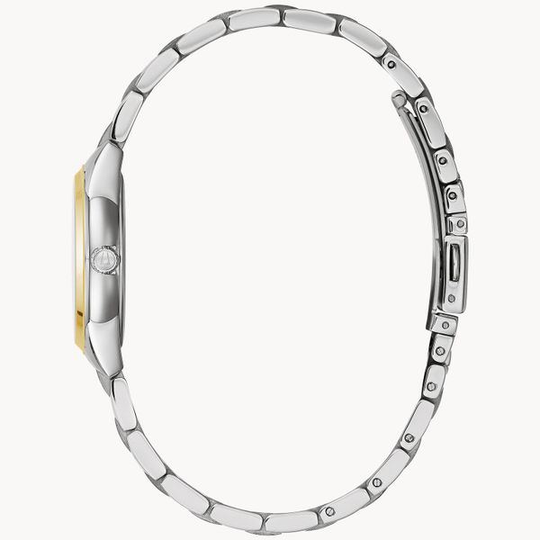 Bulova Classic Sutton Two-Tone Ladies Watch Image 2 Geralds Jewelry Oak Harbor, WA