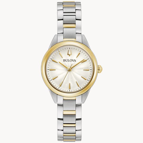 Bulova Classic Sutton Two-Tone Ladies Watch Geralds Jewelry Oak Harbor, WA